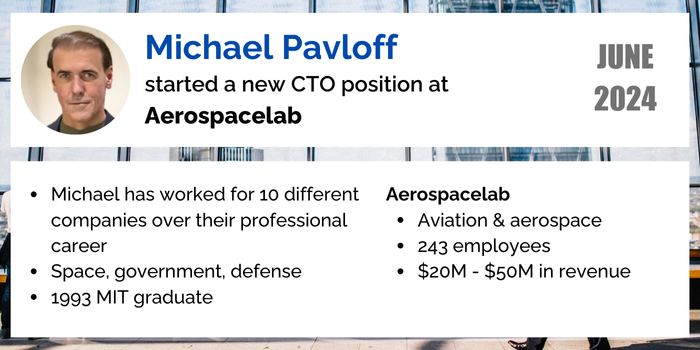 Michael Pavloff CTO Career change in Switzerland 2024